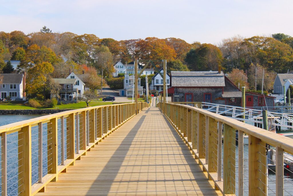 Boothbay Harbor, Maine Footbridge