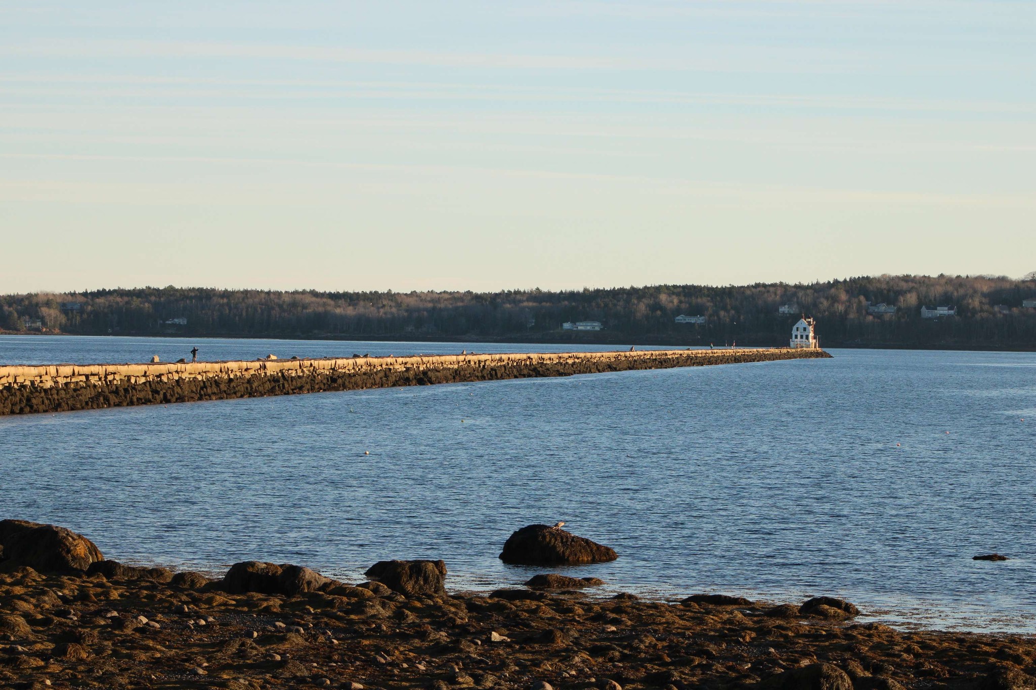 rockland maine breakwater
