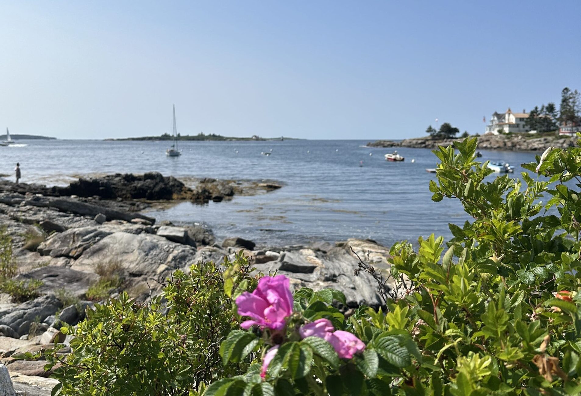 grimes cove beach, east boothbay harbor maine